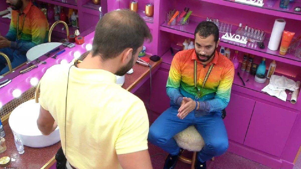 Caio e Gilberto no BBB 21