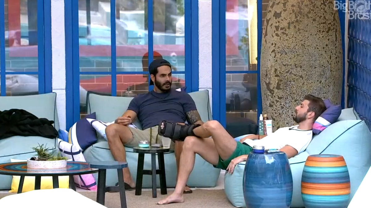Caio e Rodolffo no BBB 21
