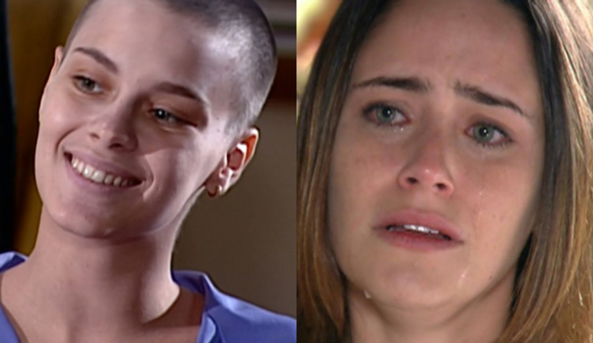 Camila (Carolina Dieckmann) de Laços de Família e Ana (Fernanda Vasconcellos) de A Vida de Gente