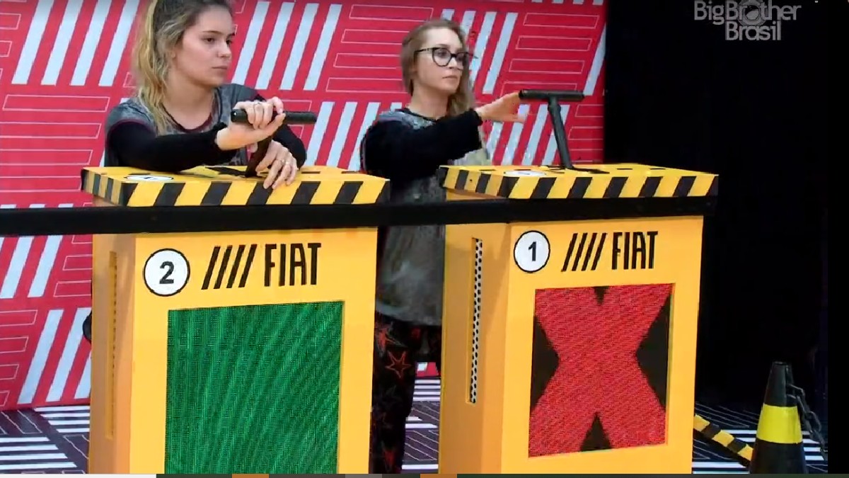 Carla Diaz e Fiuk são eliminados da Prova do líder no BBB 21