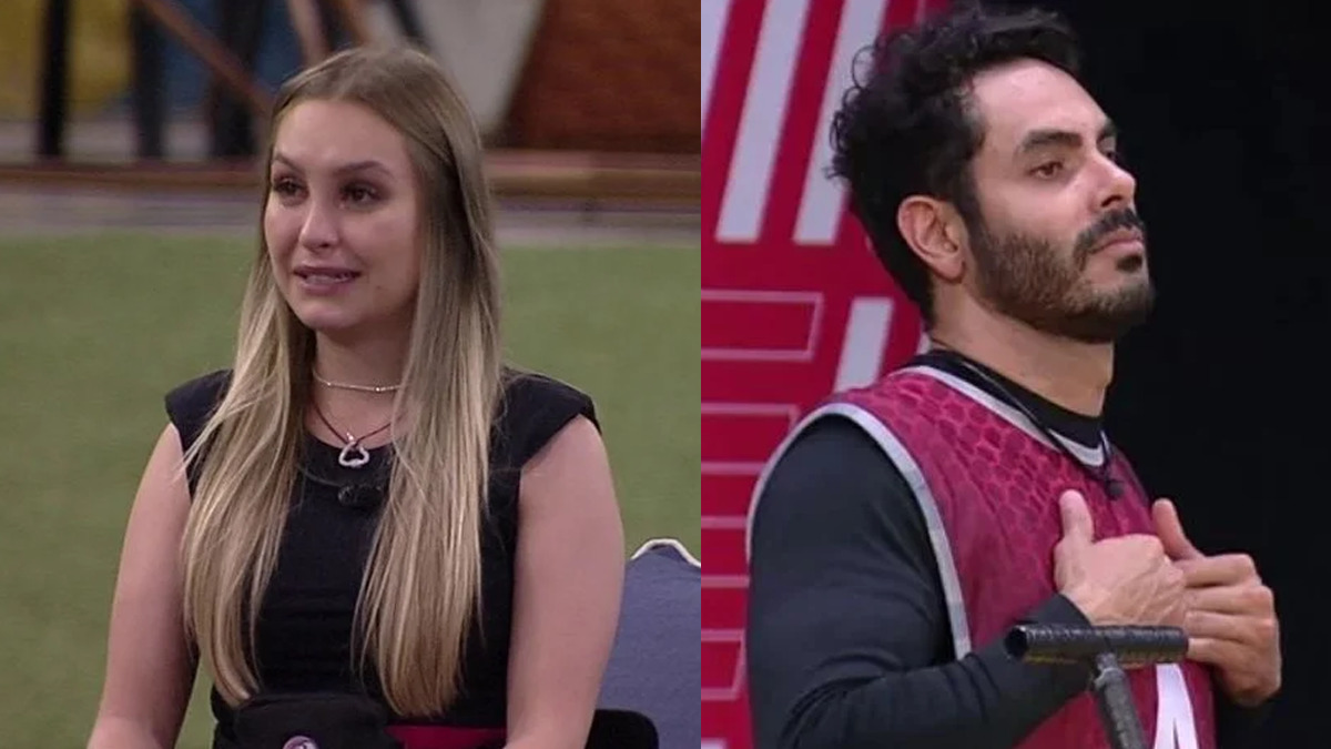 Carla Diaz e Rodolffo no BBB 21 (Reprodução/Globo)
