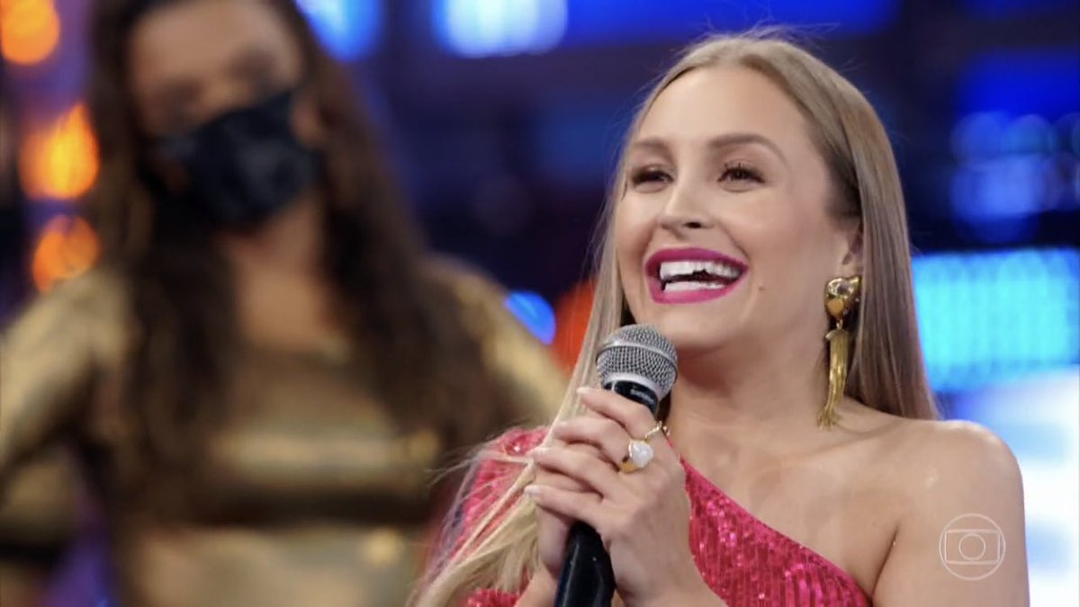 Carla Diaz no Domingão do Faustão