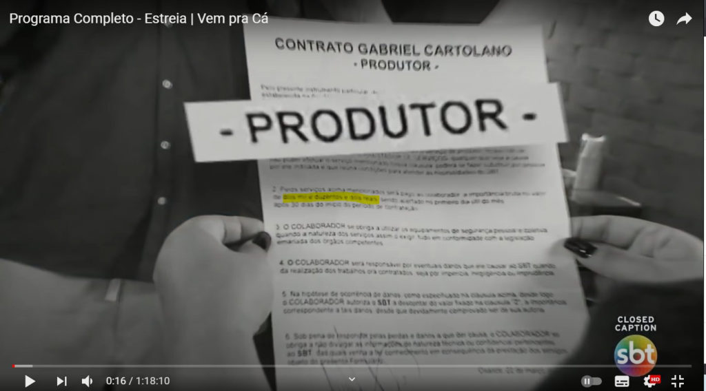 Contrato de Gabriel Cartolano
