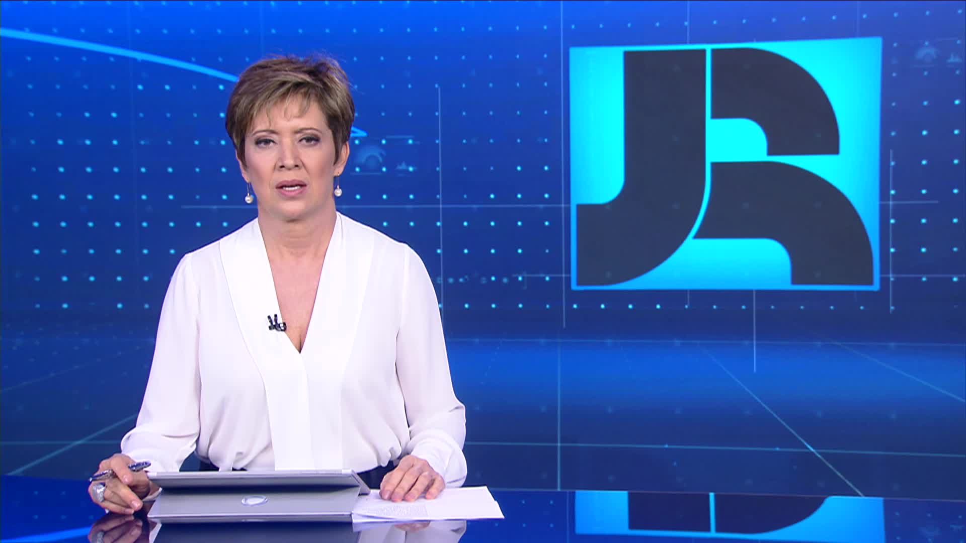 Christina Lemos no Jornal da Record