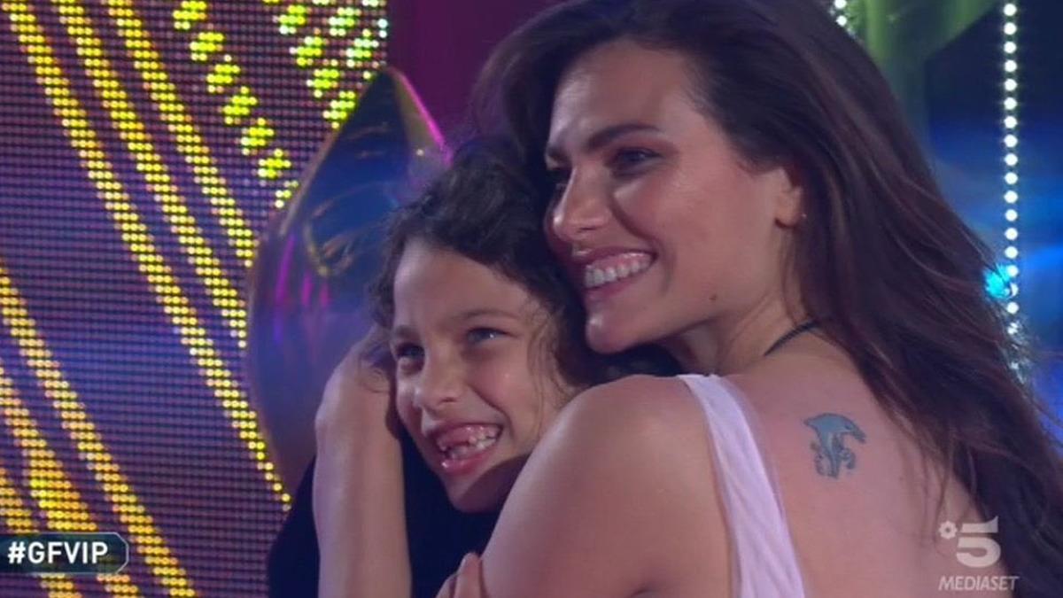 Dayane Mello e a filha