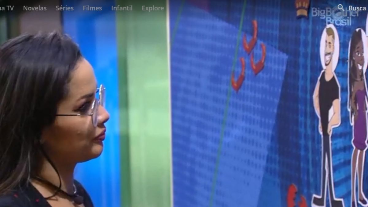 Juliette na academia do BBB 21