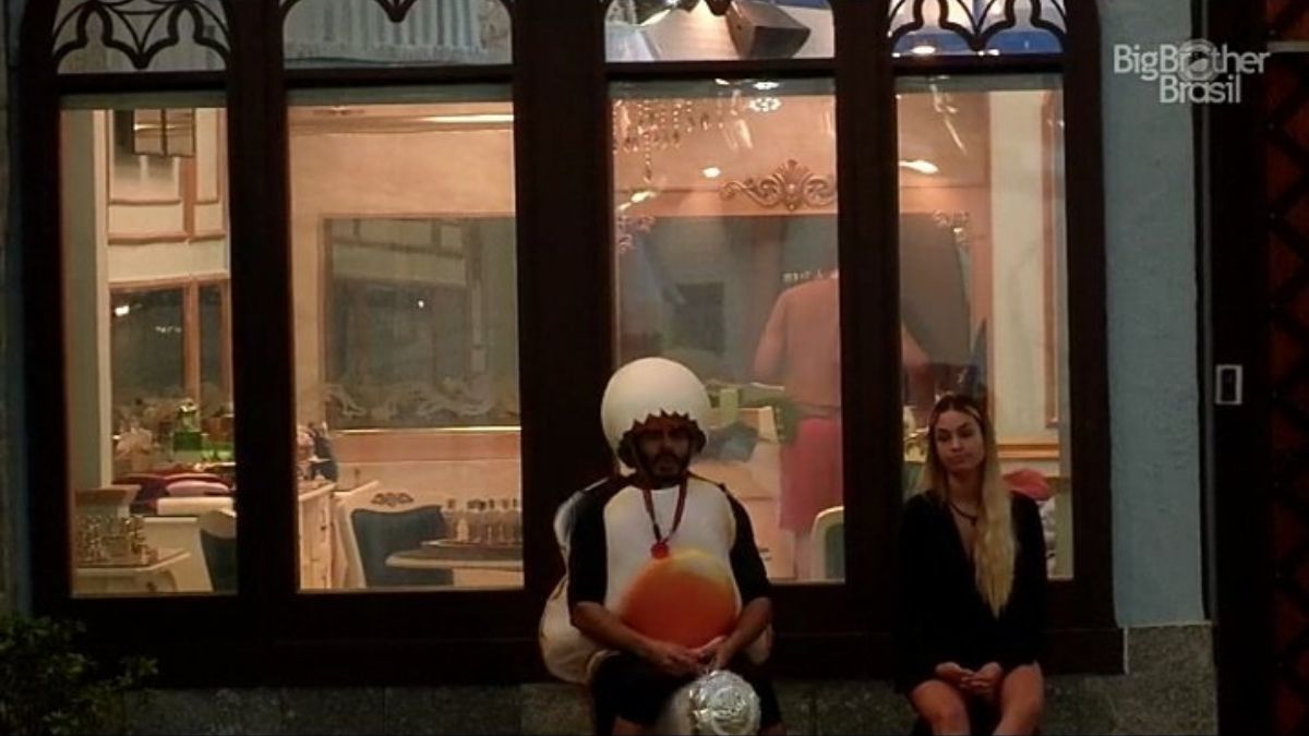 Rodolffo e Sarah no BBB 21