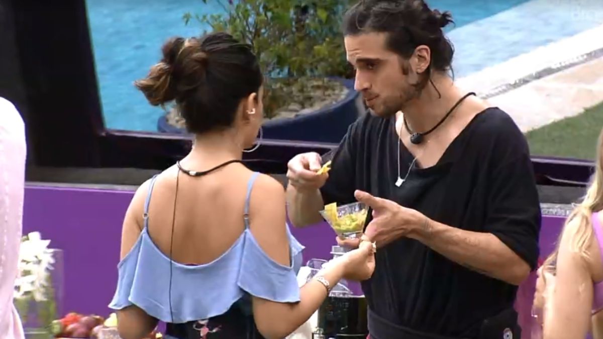 Juliette e Fiuk no BBB 21