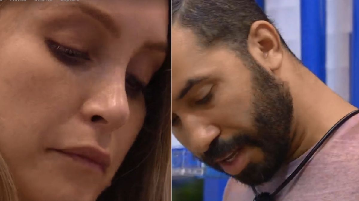 Carla Diaz e Gilberto no BBB 21