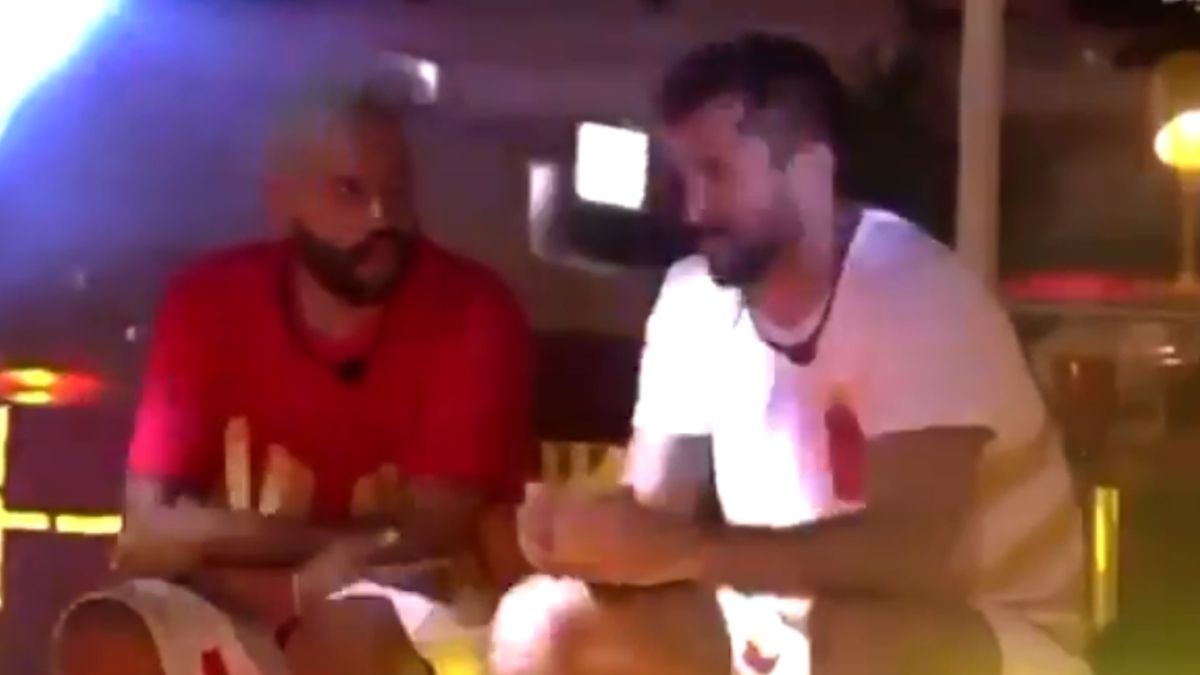 Projota e Arthur na festa do McDonalds no BBB 21