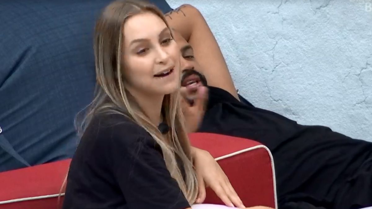 Carla Diaz e Projota no BBB 21