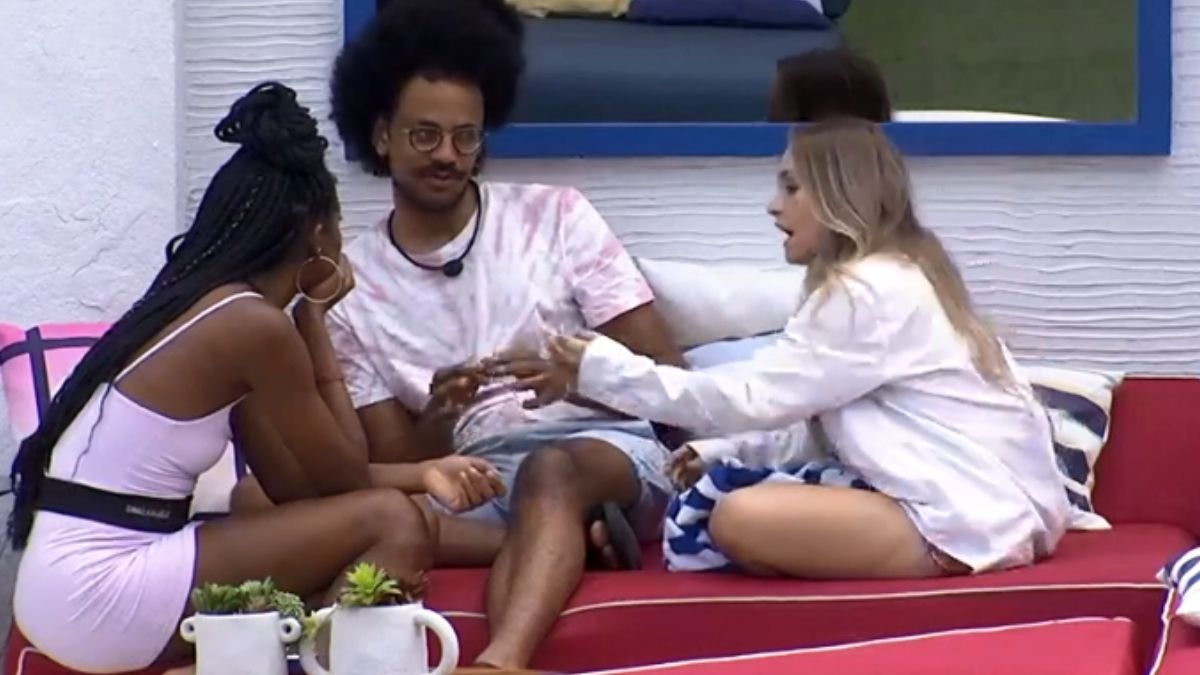 Camilla de Lucas, João e Carla Diaz no BBB 21