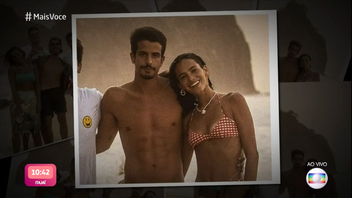 Enzo Celulari e Bruna Marquezine no Mais Você