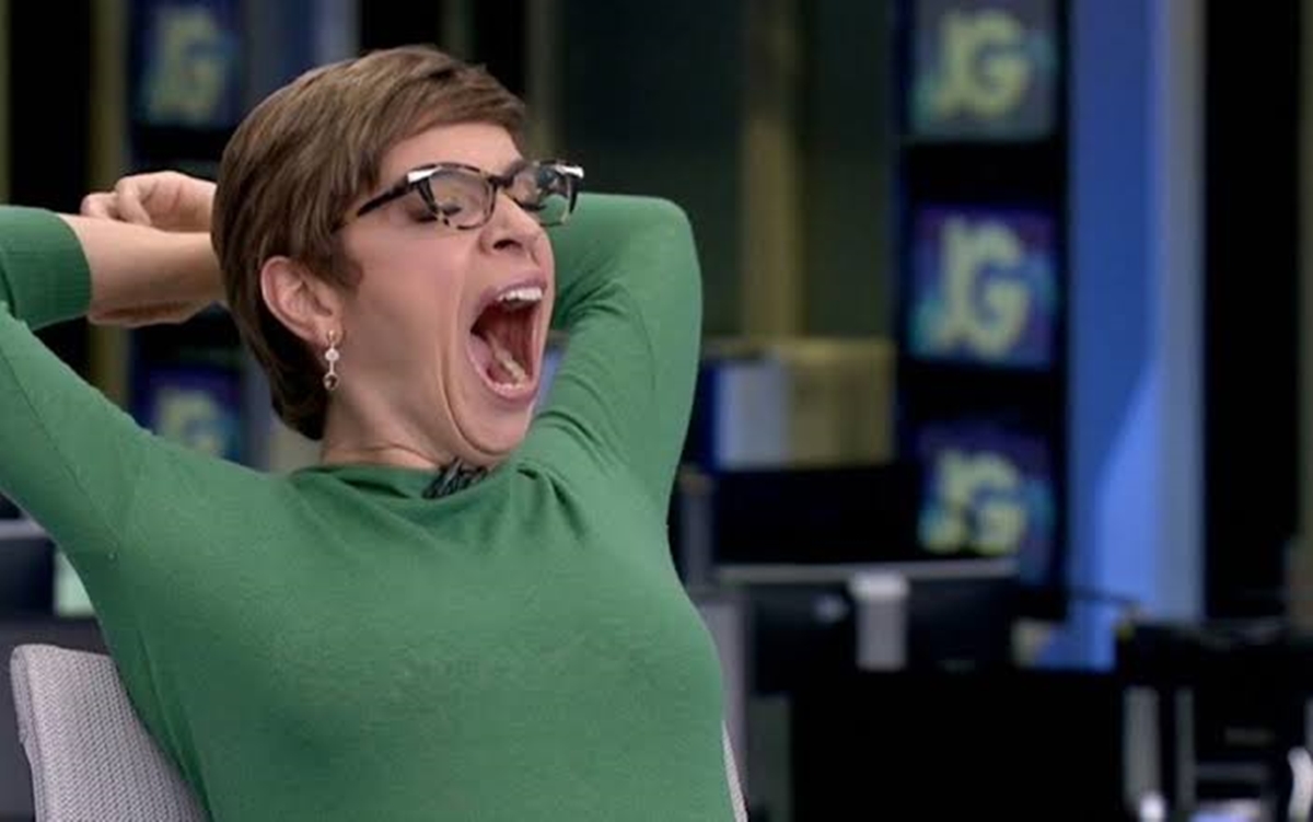 Renata Lo Prete apresenta o Jornal da Globo (Reprodução: Twitter)