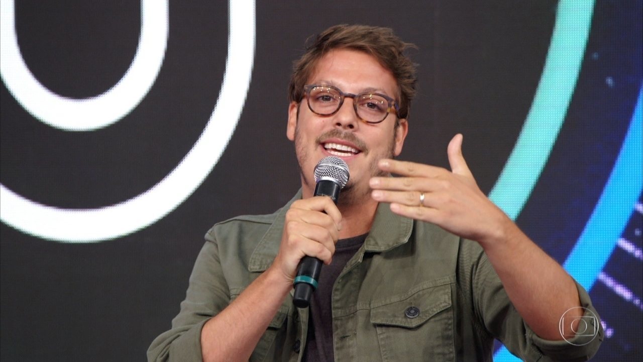 Fábio Porchat no Domingão do Faustão