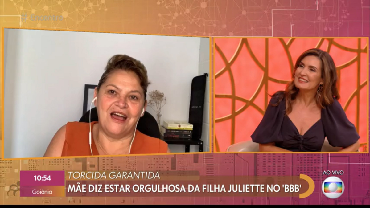 Fátima e Fátima Bernardes no Encontro