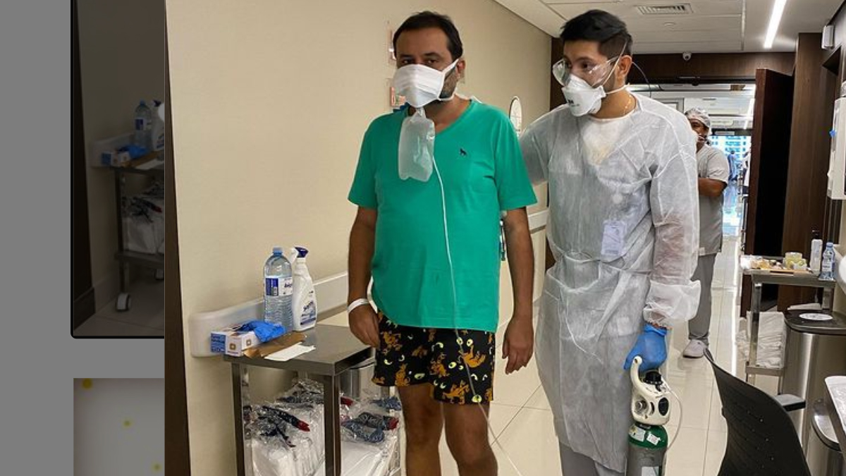 Geraldo Luís no hospital