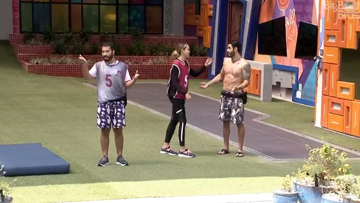 Gilberto e Sarah vencem prova do líder no BBB 21_1903