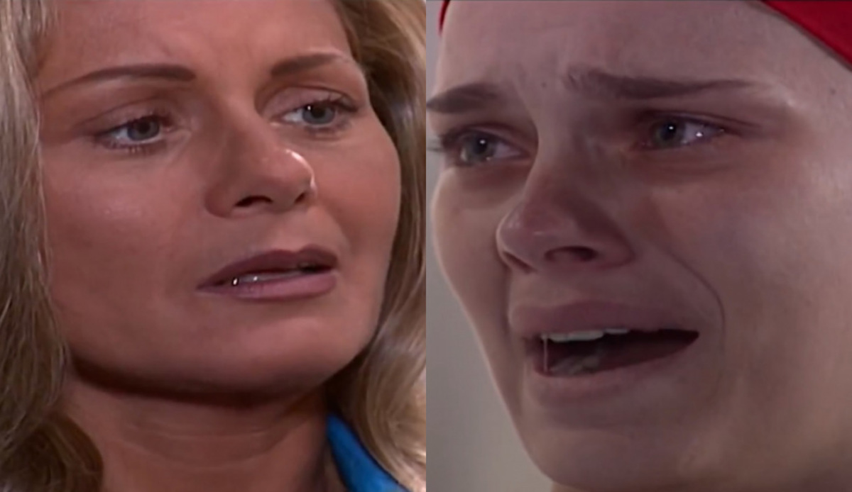 Helena (Vera Fischer) e Camila (Carolina Dieckmann) de Laços de Família
