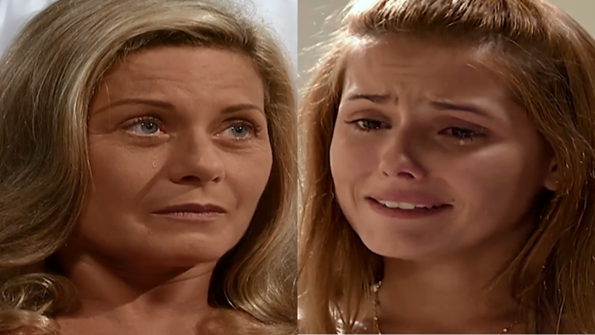 Íris se declara para Helena em Laços de Família (Reprodução: Globo)