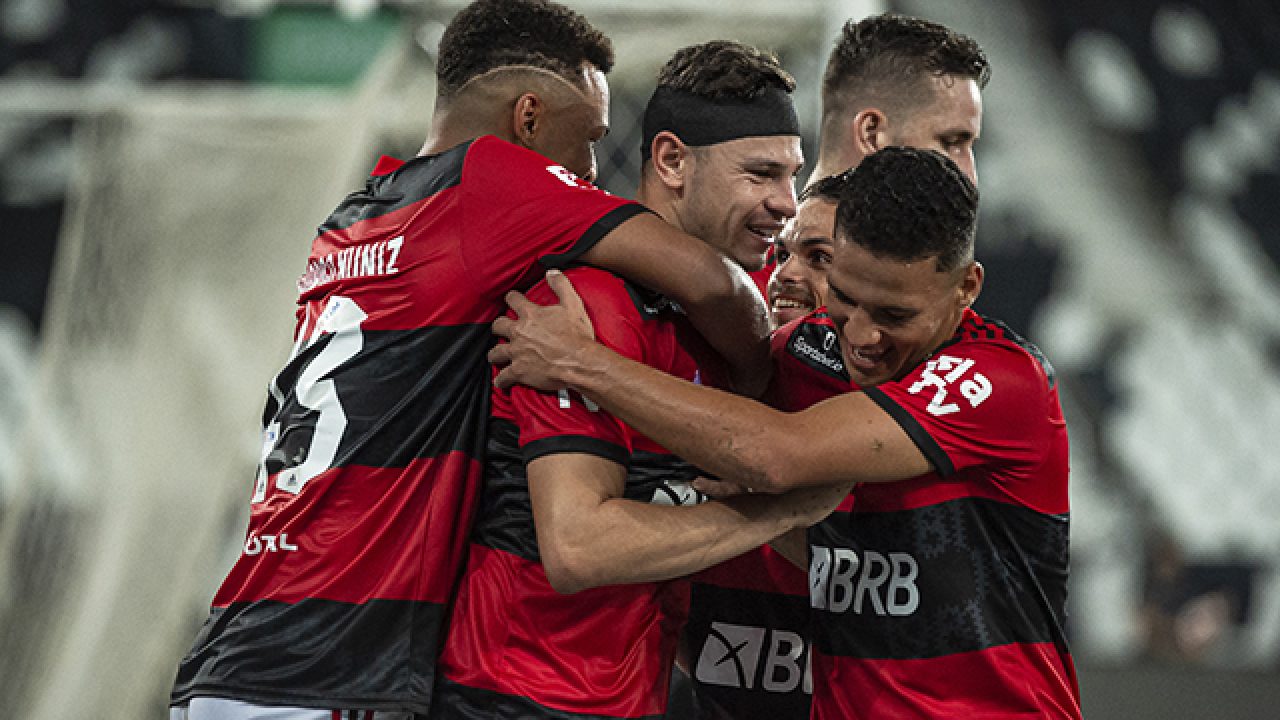 Jogadores do Flamengo