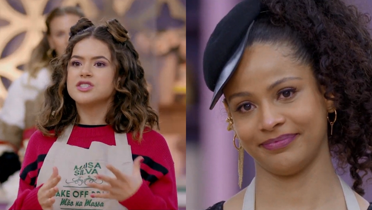 Maisa Silva e Monalysa Alcântara são eliminadas do Bake Off Celebridades (Reprodução: SBT)