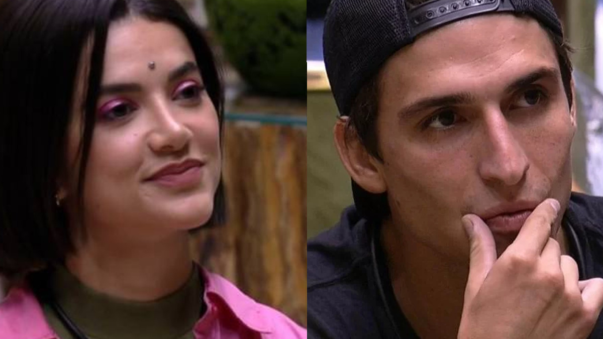 Manu Gavassi e Felipe Prior no BBB 20