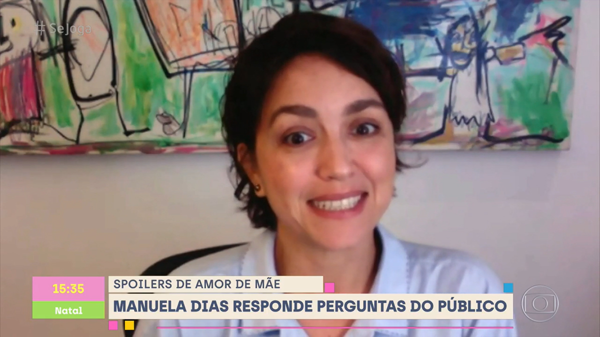 Manuela Dias autora de Amor de Mãe