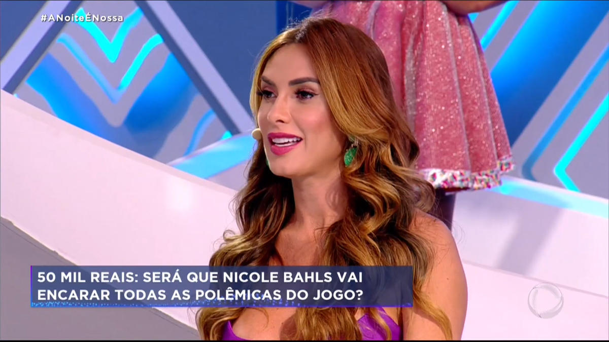 Nicole Bahls no A Noite é Nossa