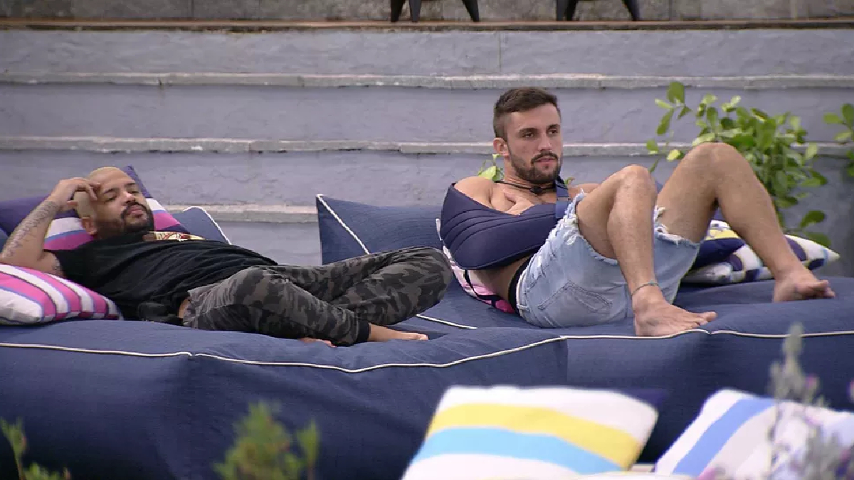 Projota e Arthur do BBB 21