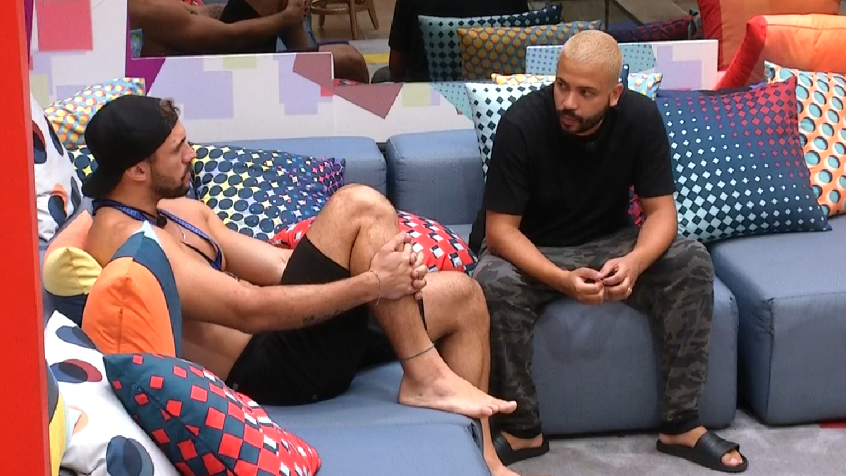 Arthur e Projota falam sobre o jogo no BBB 21