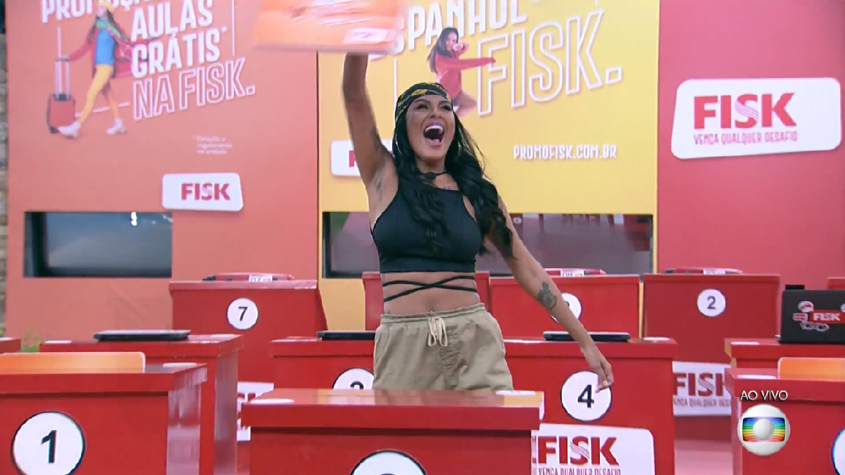 Pocah vence Prova Bate e Volta do BBB 21
