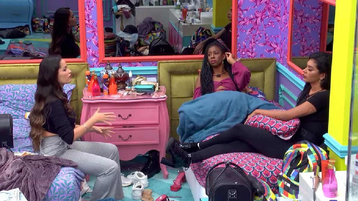 Sisters conversam no BBB 21