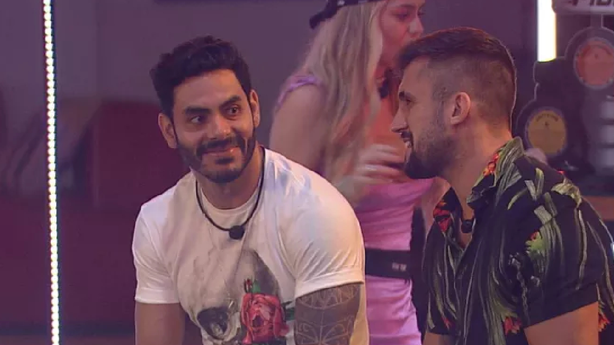 Rodolffo e Arthur conversam no BBB 21