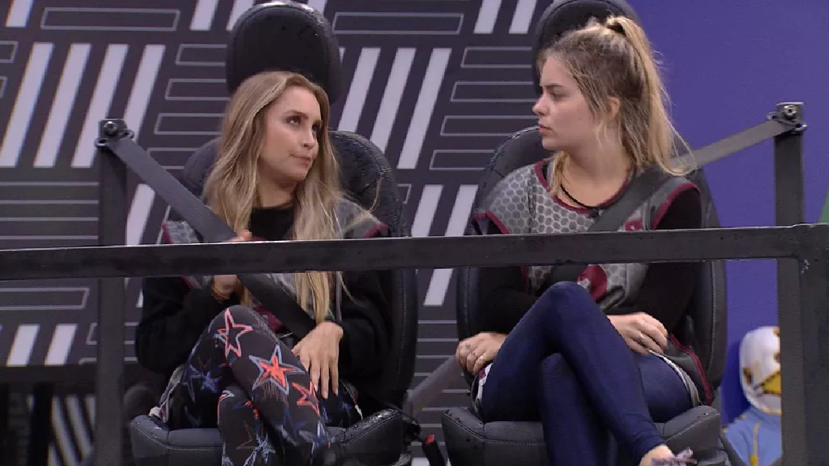 Carla Diaz e Viih Tube na Prova do Líder do BBB 21