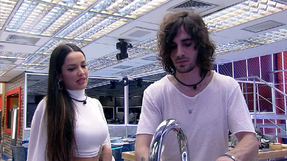 Juliette e Fiuk no BBB 21