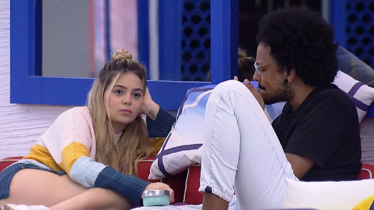 Viih Tube e João Luiz conversam no BBB 21