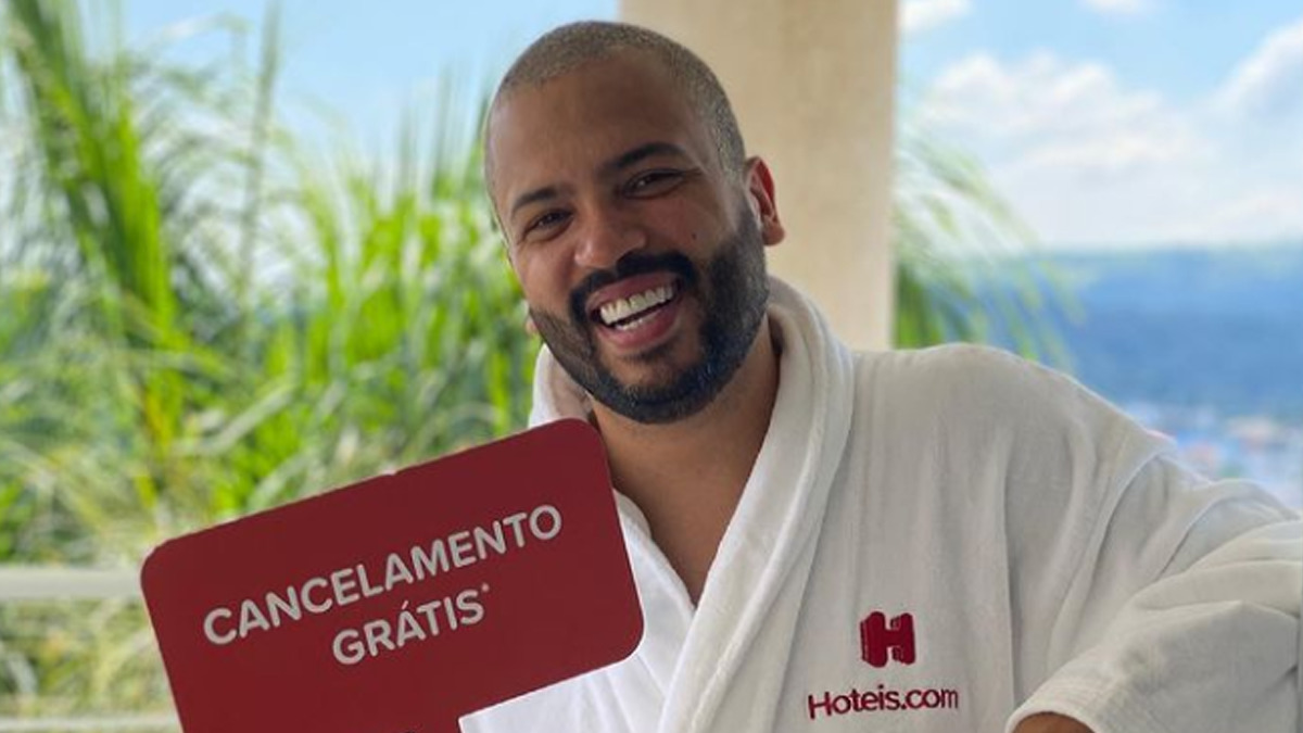 Projota em campanha publicitária