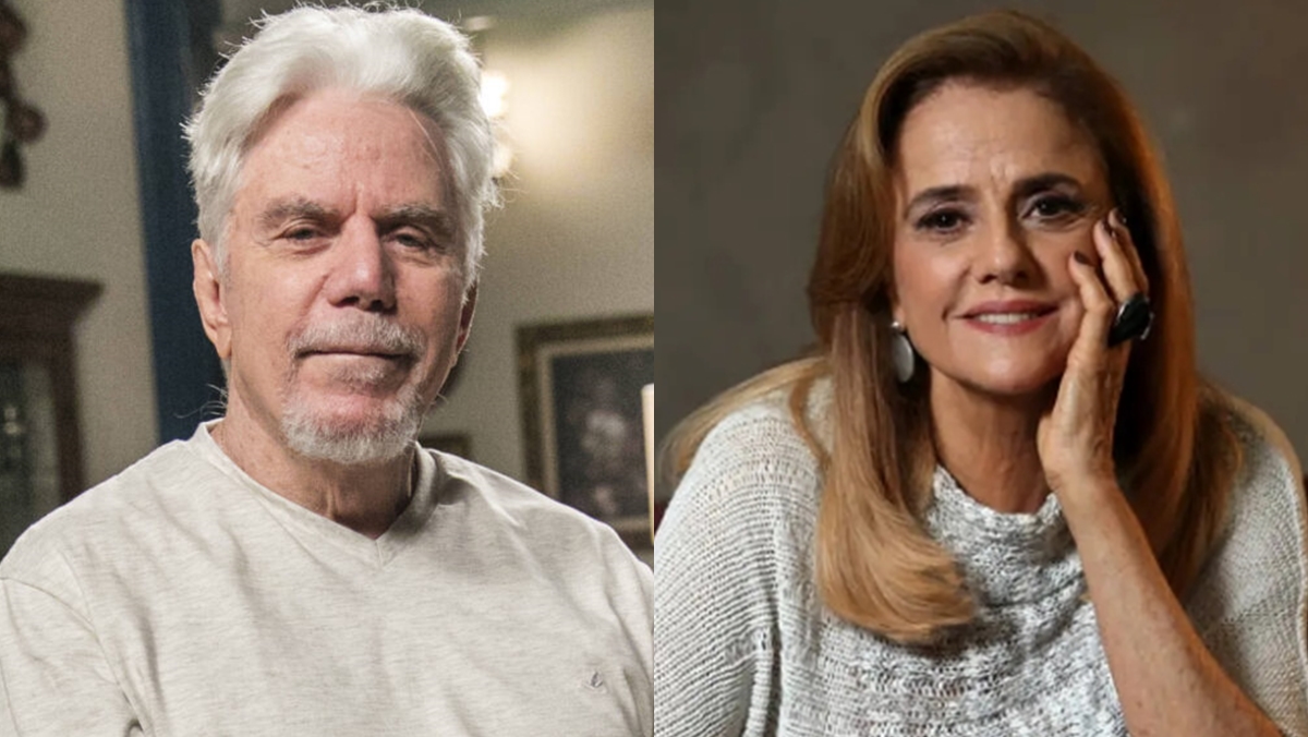 Reginaldo Faria atuará com Marieta Severo em Um Lugar ao Sol, nova novela da TV Globo (Reprodução/Montagem Observatório da TV)