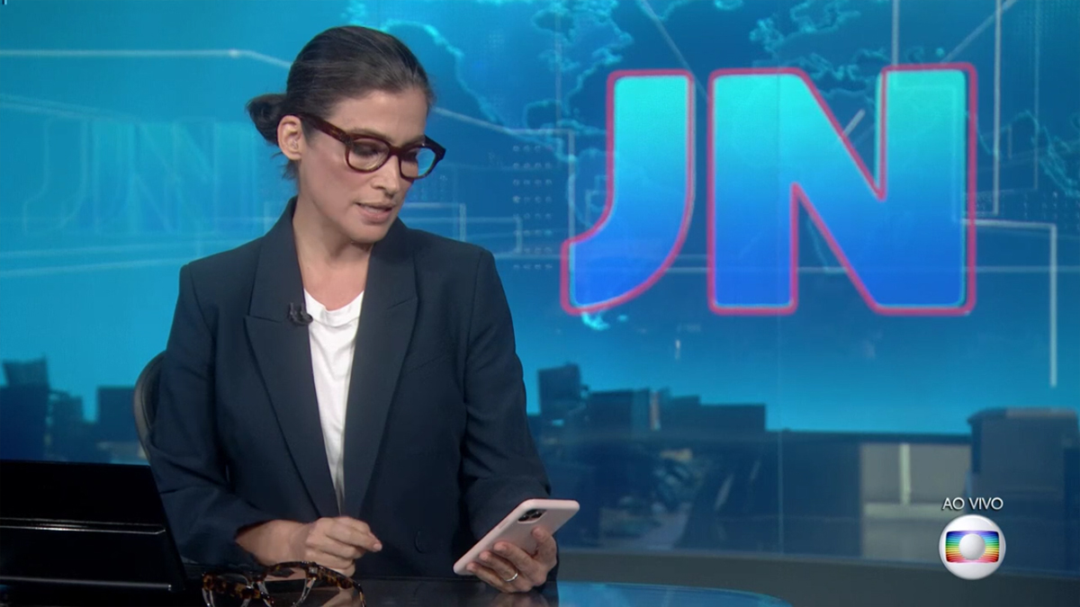 Renata Vasconcellos no Jornal Nacional