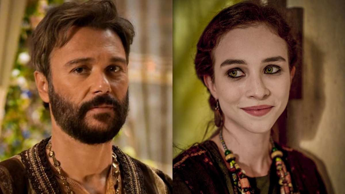 Sarai descobre ser afilha de Terá (Reprodução: Globo)