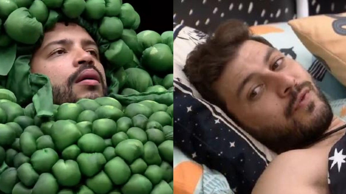 Projota e Caio no BBB 21