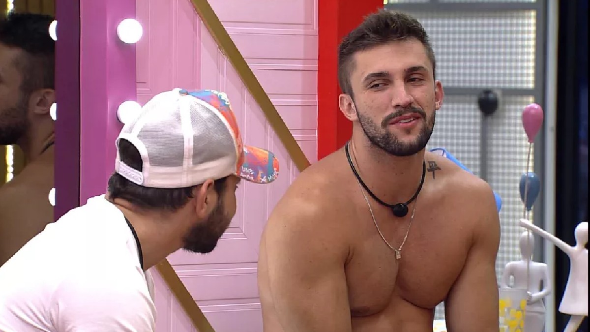 Caio e Arthur no BBB 21