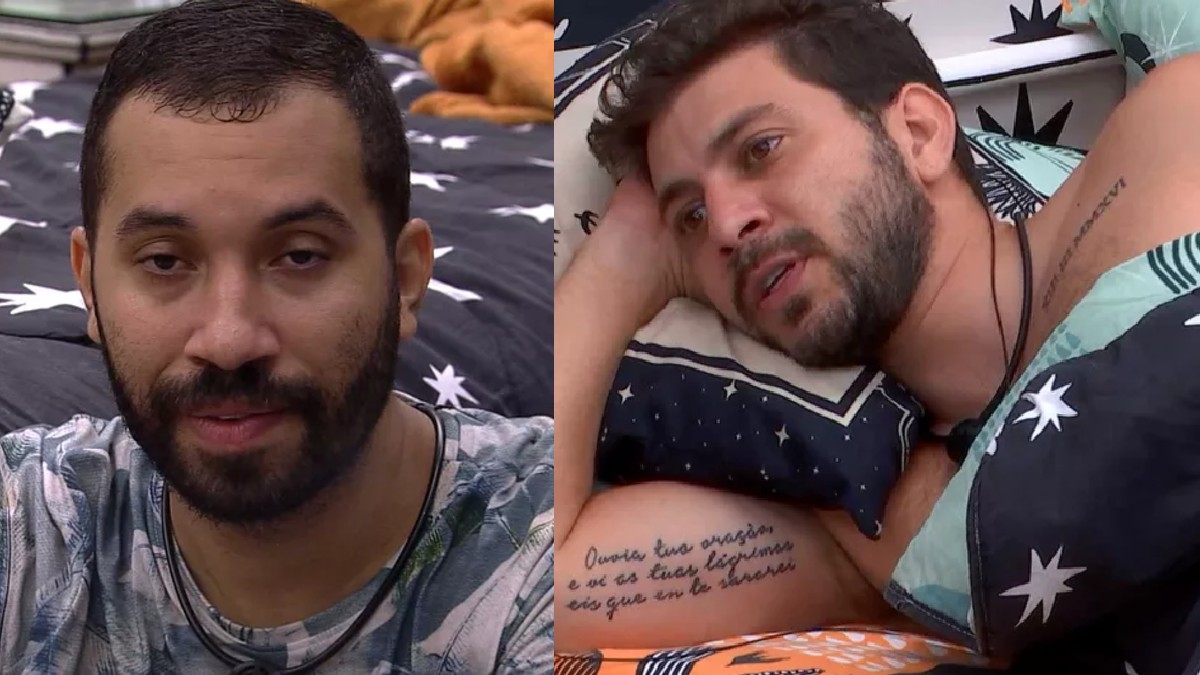 Gilberto e Caio do BBB 21