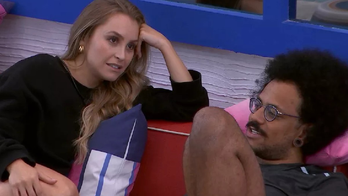 Carla Diaz e João Luiz no BBB 21
