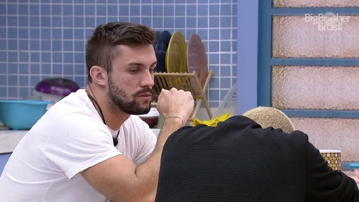 Arthur e Projota no BBB 21
