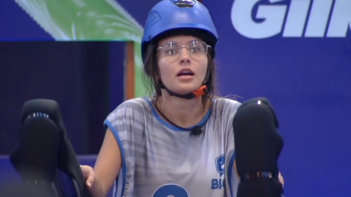 Thaís do BBB 21 na Prova do Líder