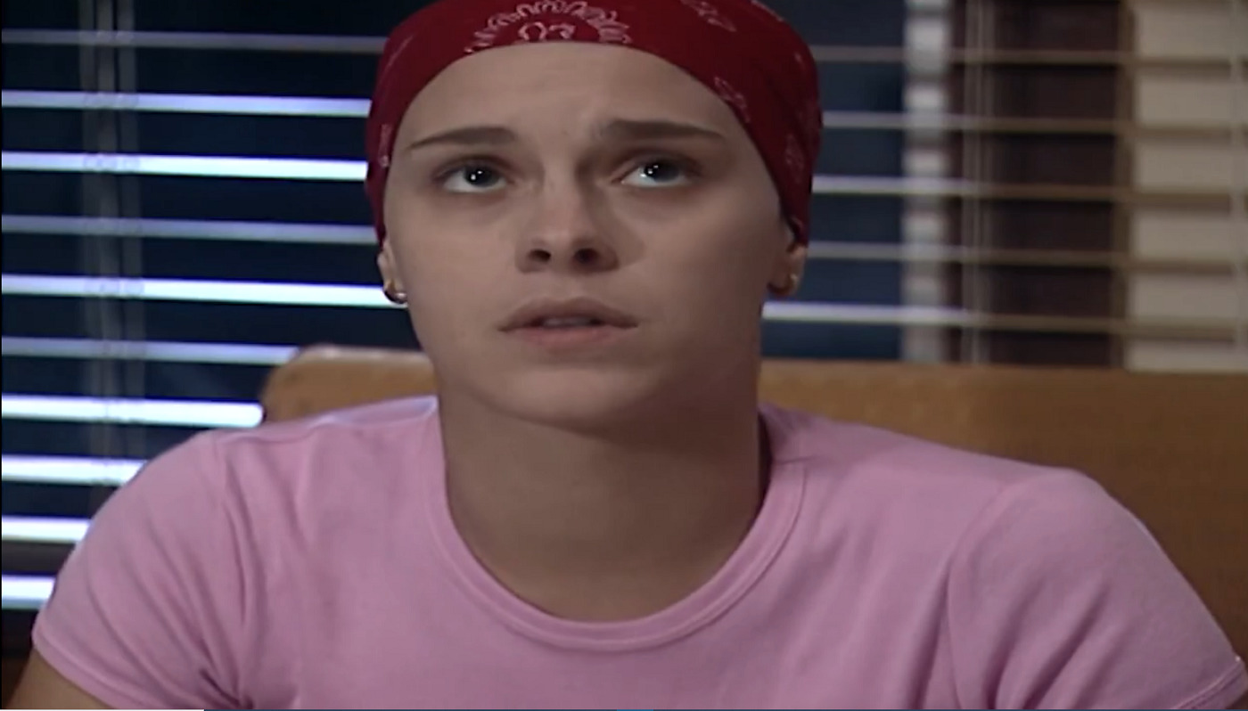 Camila (Carolina Dieckmann) em Laços de Família