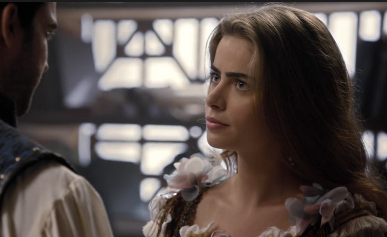 Pietra (Rayanne Morais) e Enrico (Bernardo Velasco) em Belaventura