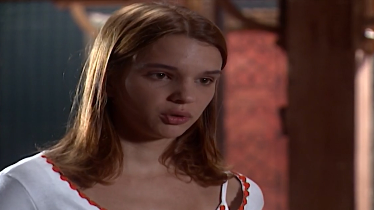 Socorro (Monica Siedler) em Laços de Família